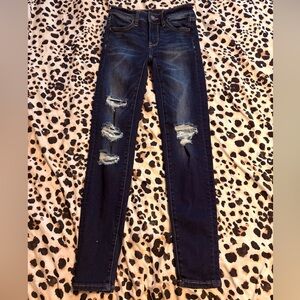 American eagle Distressed Blue Jeans